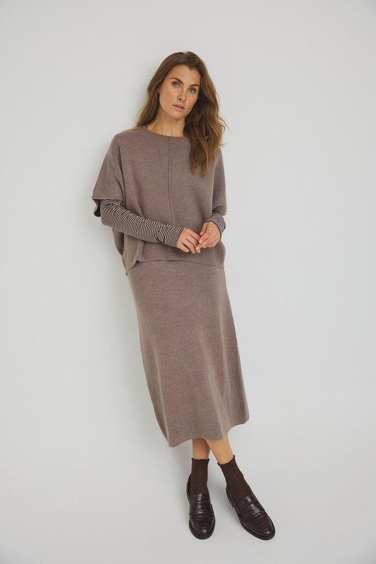LUXZUZ // ONE TWO Zandra Knit Knit 749 Rain Drum