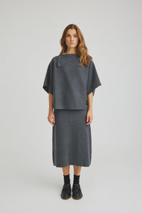 Zandra Knit - Asphalt
