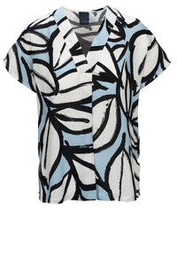 Zanello Blouse Campaign - Ice blue