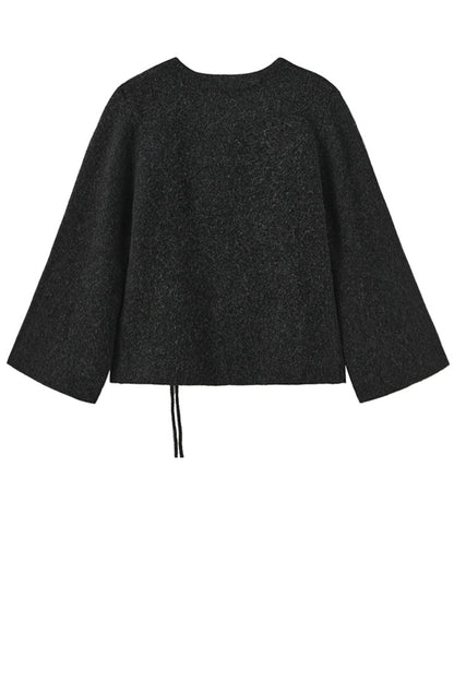 LUXZUZ // ONE TWO Zanette Knit Knit 805 Black melange