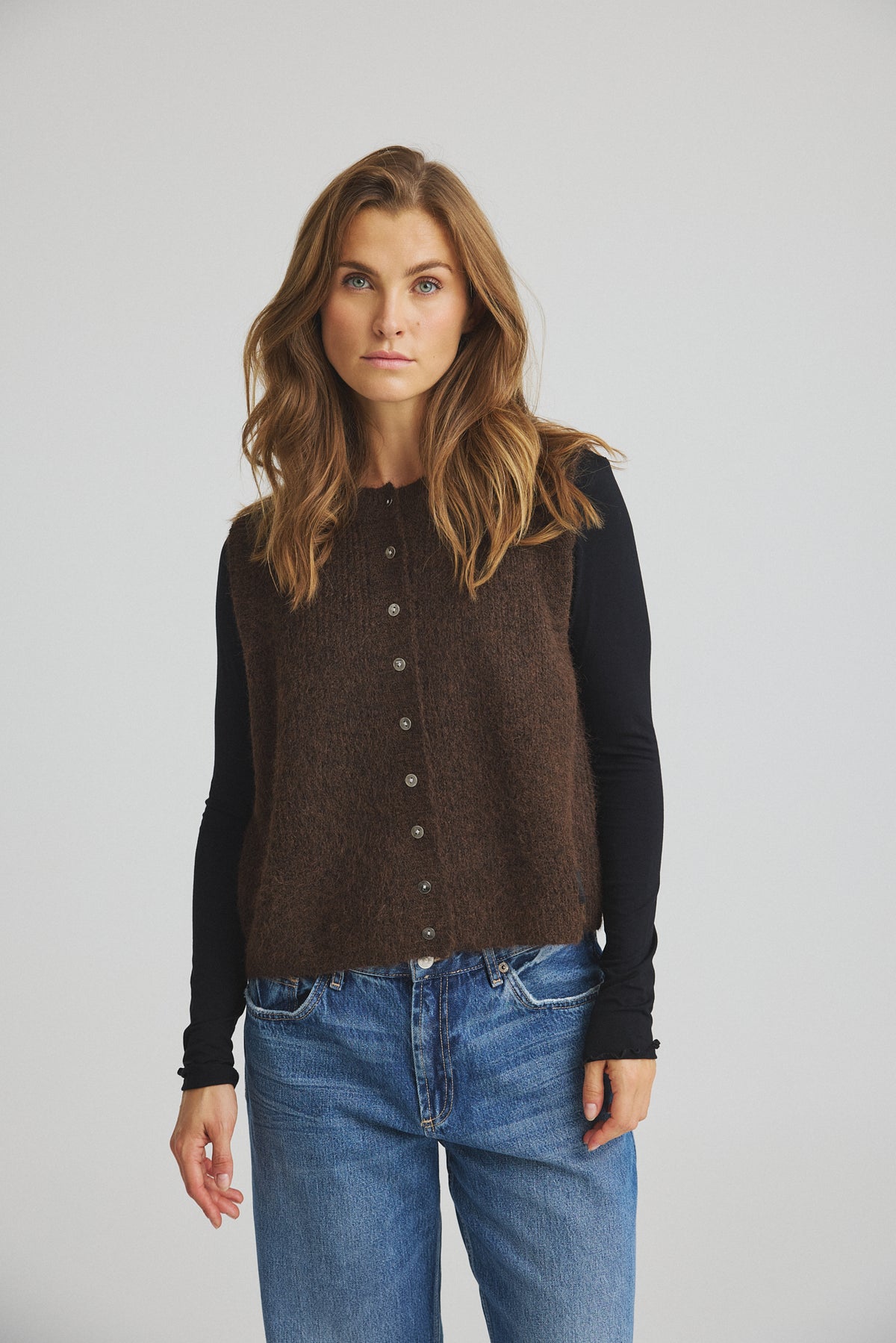 LUXZUZ // ONE TWO Zannap Knit Knit 799 Choco Lux