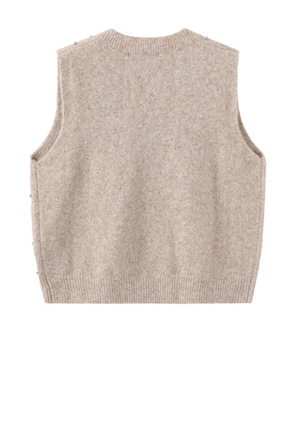 LUXZUZ // ONE TWO Zannie Knit Knit 748 Sesame