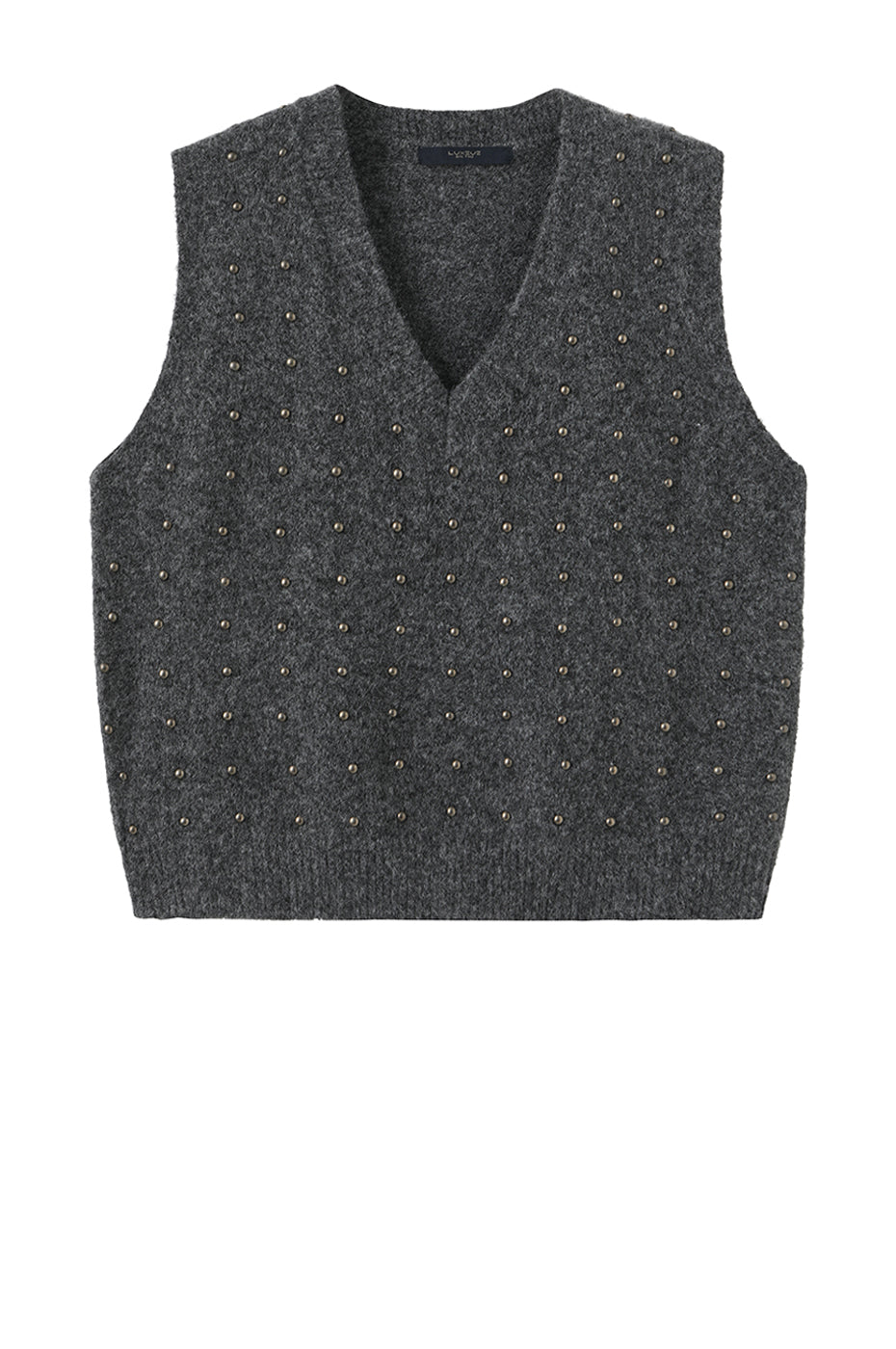 LUXZUZ // ONE TWO Zannie Knit Knit 824 Charcoal Gray