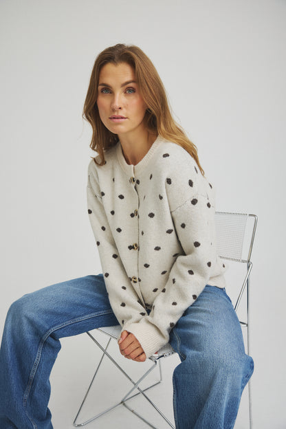LUXZUZ // ONE TWO Zanny Knit Knit 741 Ecru