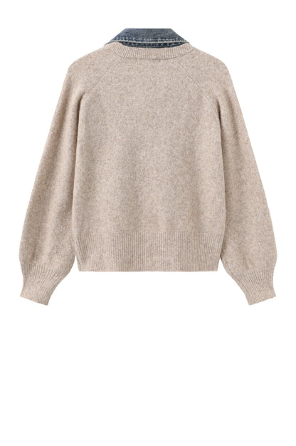 LUXZUZ // ONE TWO Zarifa Knit Knit 748 Sesame