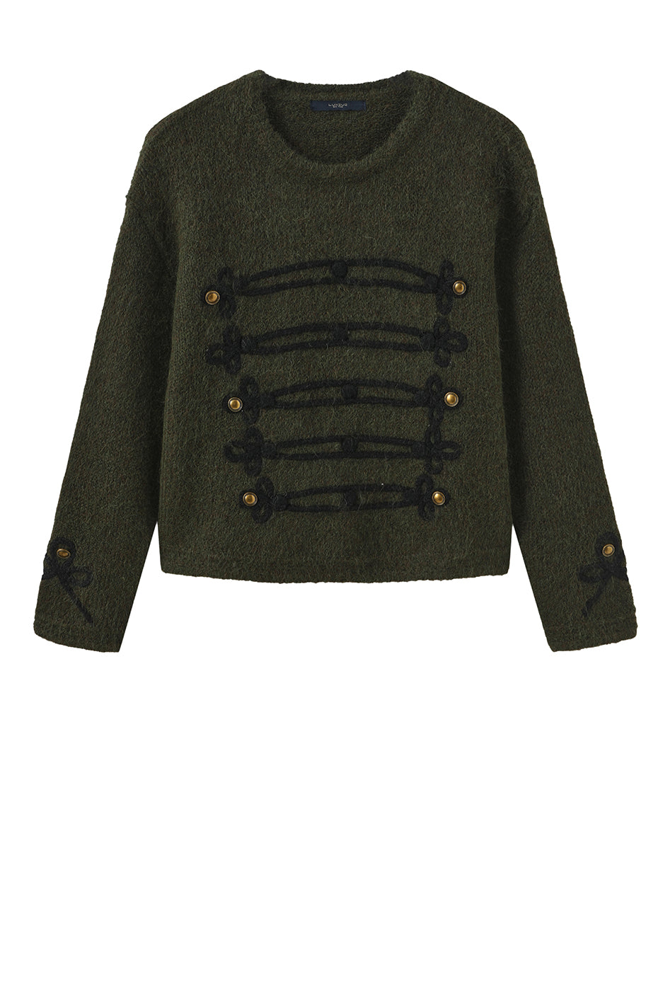 LUXZUZ // ONE TWO Zarina Knit Knit 633 Army