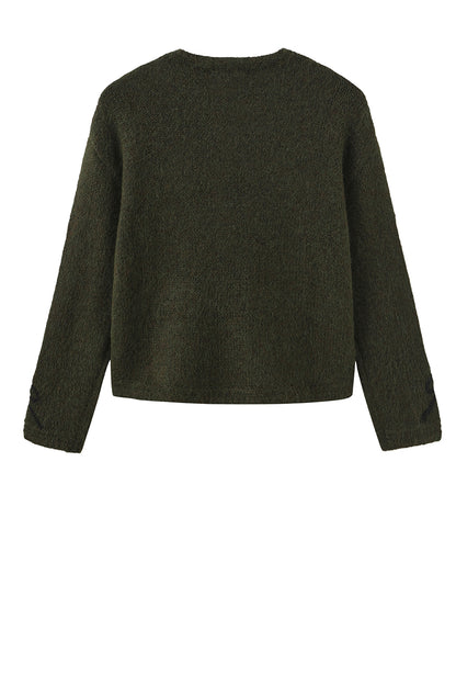 LUXZUZ // ONE TWO Zarina Knit Knit 633 Army