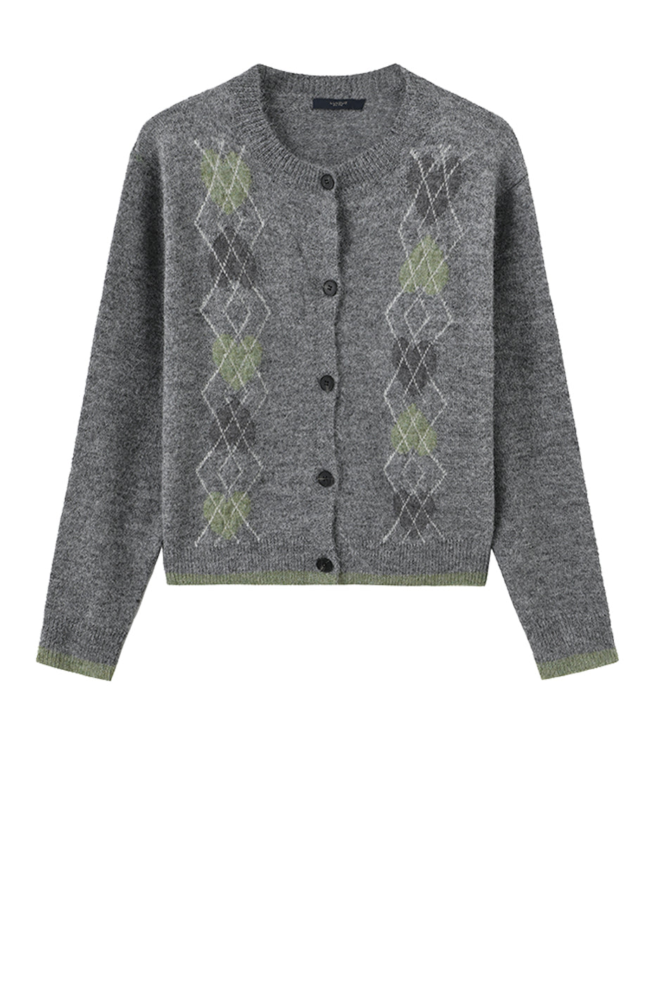LUXZUZ // ONE TWO Zazia Knit Knit 816 Dark Grey Melange
