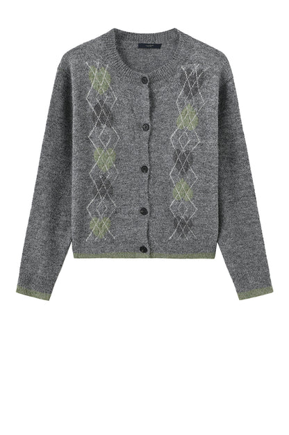 LUXZUZ // ONE TWO Zazia Knit Knit 816 Dark Grey Melange
