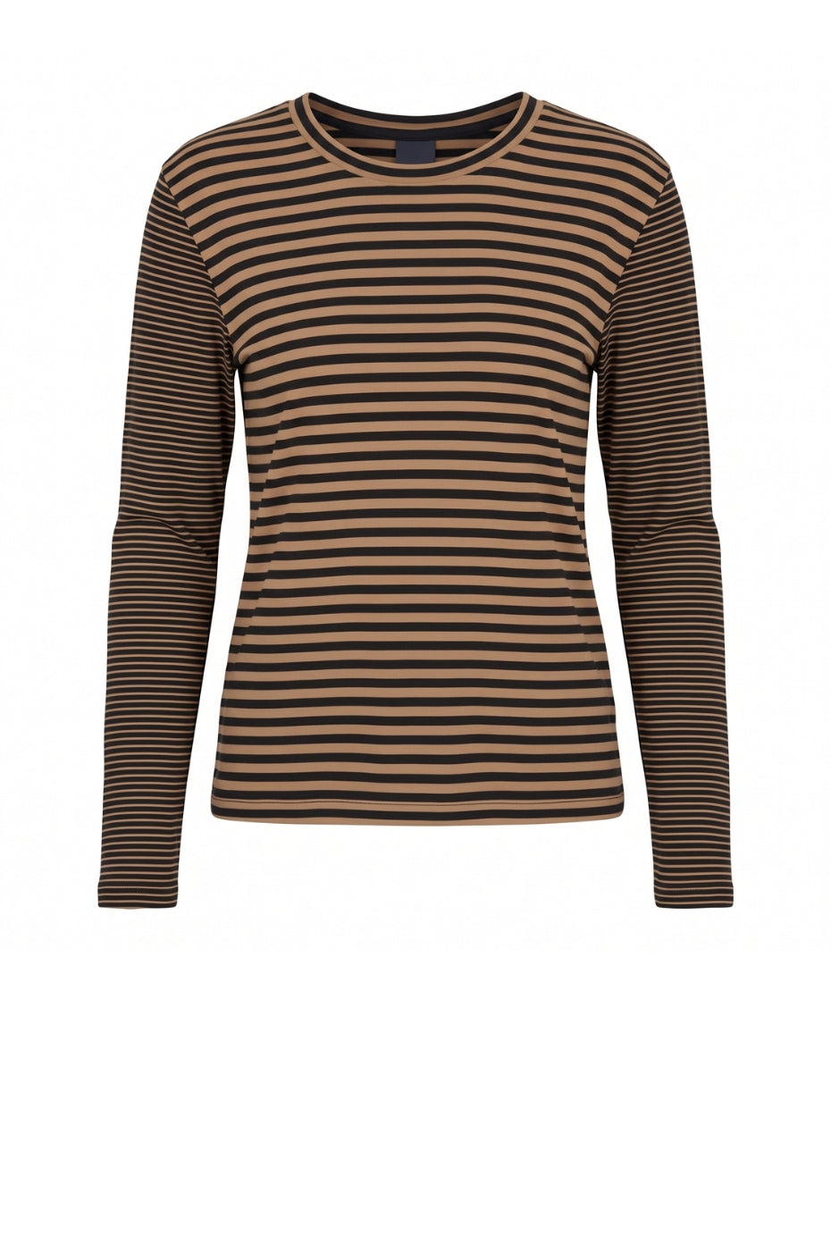 LUXZUZ // ONE TWO Zegzag Stripe T-shirt T-Shirt 727 Iced Coffee