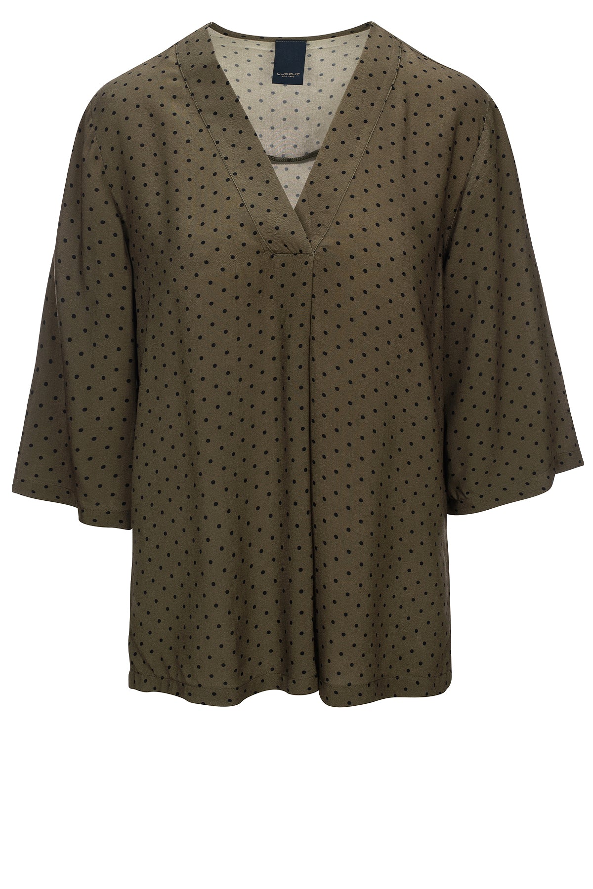 LUXZUZ // ONE TWO Zella Blouse Blouse 632 Olivo