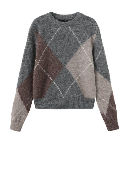 LUXZUZ // ONE TWO Zella Knit Knit 814 Grey melange