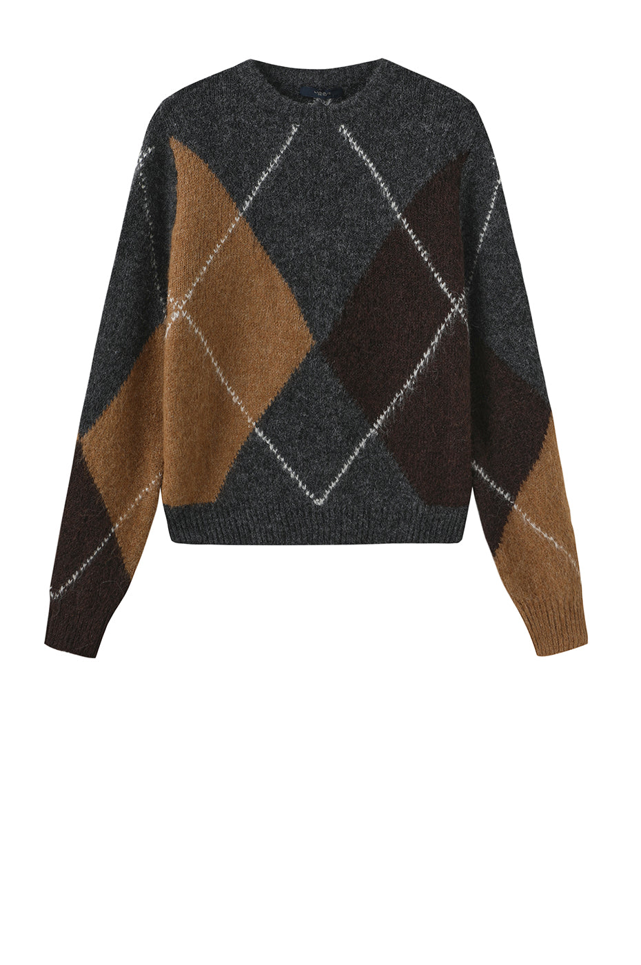 LUXZUZ // ONE TWO Zella Knit Knit 816 Dark Grey Melange