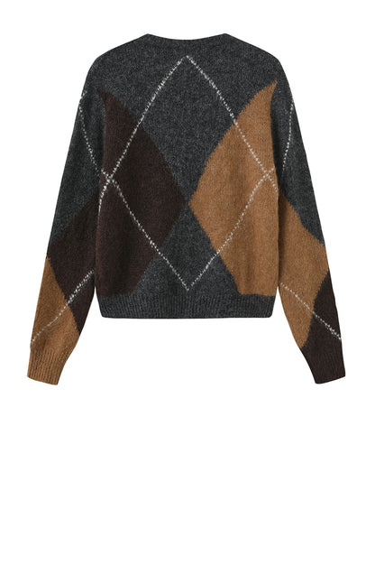 LUXZUZ // ONE TWO Zella Knit Knit 816 Dark Grey Melange