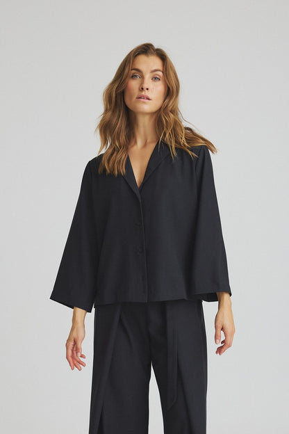 LUXZUZ // ONE TWO Zenika Shirt Shirt 999 Black