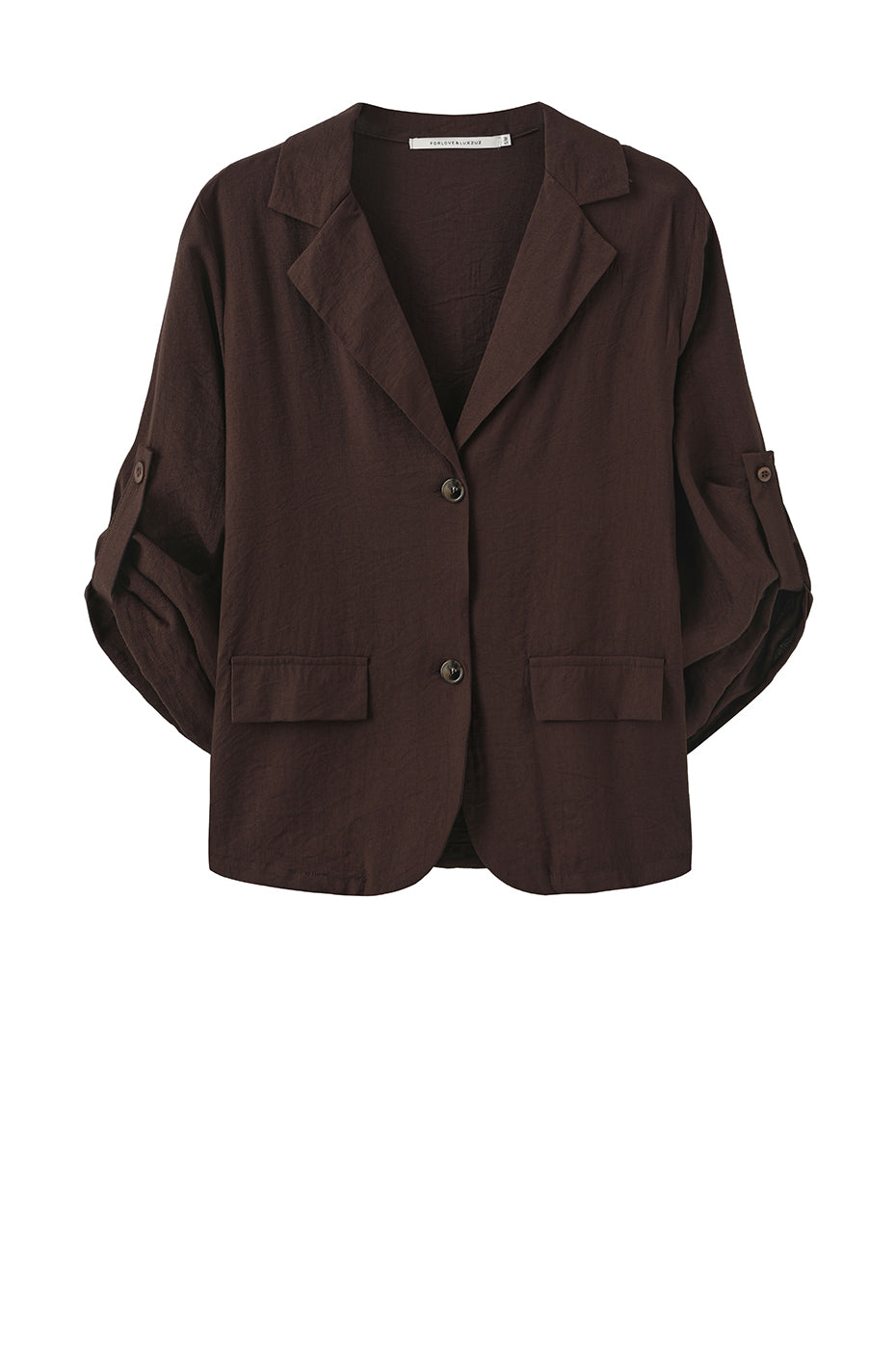 LUXZUZ // ONE TWO Zenza Shirt Shirt 799 Choco Lux