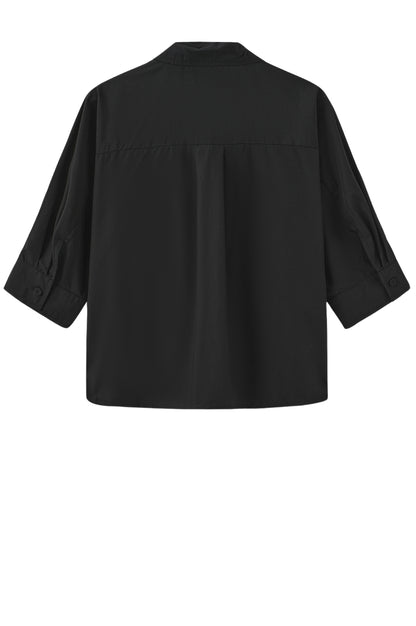 LUXZUZ // ONE TWO Zia Shirt Shirt 999 Black