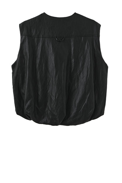 LUXZUZ // ONE TWO Zickan Vest Vest 999 Black