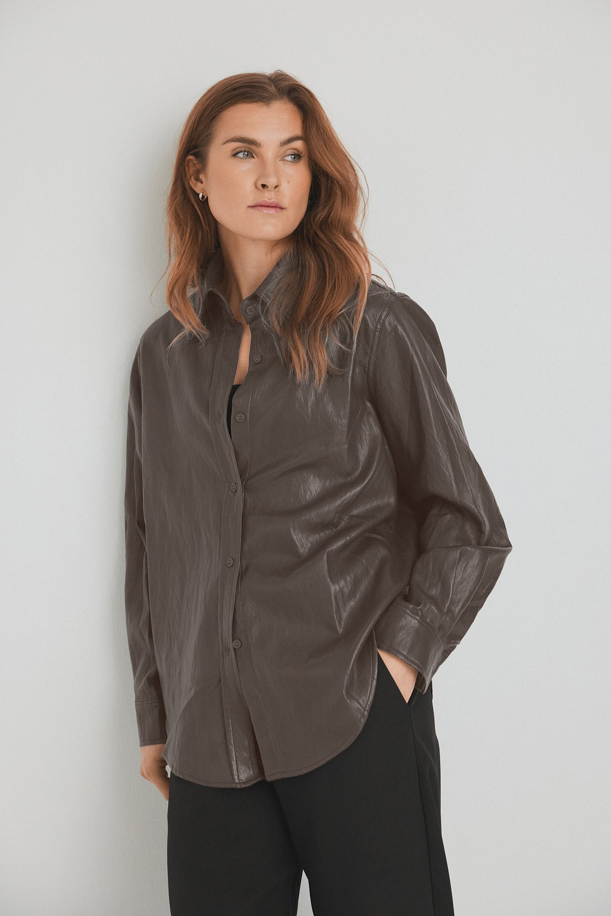 LUXZUZ // ONE TWO Zilla Shirt Shirt 728 Teak