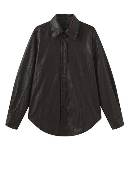 LUXZUZ // ONE TWO Zilla Shirt Shirt 799 Choco Lux