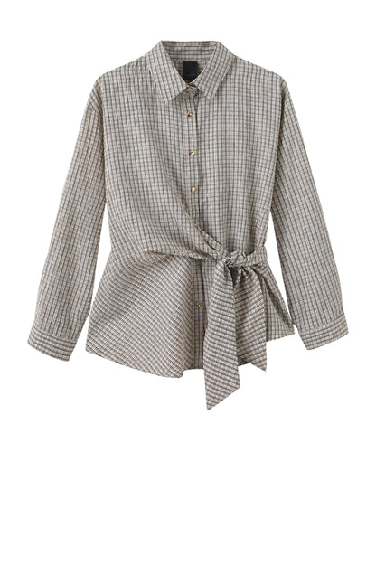 LUXZUZ // ONE TWO Zina Shirt Shirt 741 Ecru