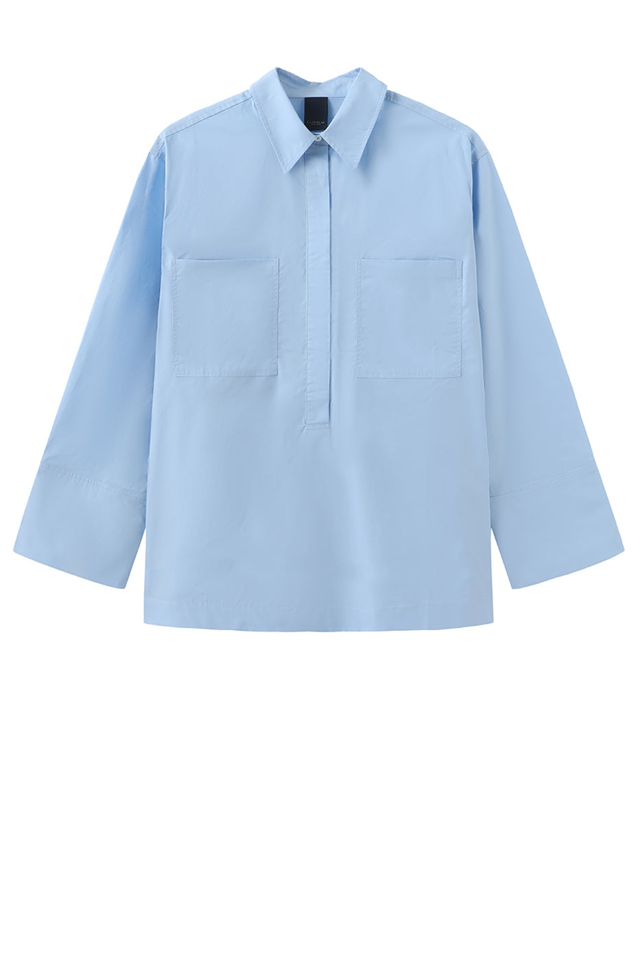 LUXZUZ // ONE TWO Zitha Blouse Blouse 510 Chambray Blue